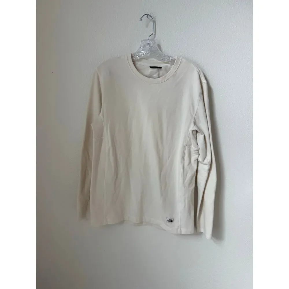The North Face Men’s Terry Crew Neck Gardenia White Size Medium